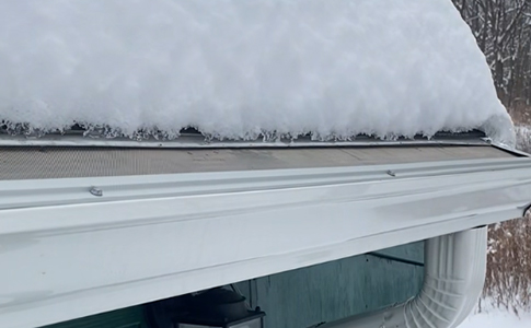 IceArmour gutter guards prevent icicles from forming on your gutters