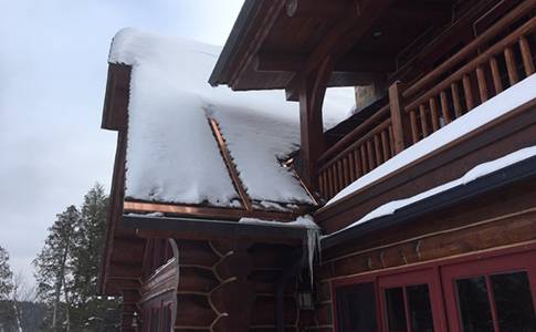Melt snow & ice with roof heating panels
