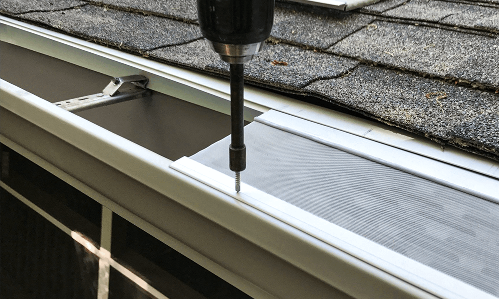 Installing Armour Guard gutter guards